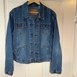 Levi Strauss Signature Blue Denim Jacket Women’s Size XL (16-18)